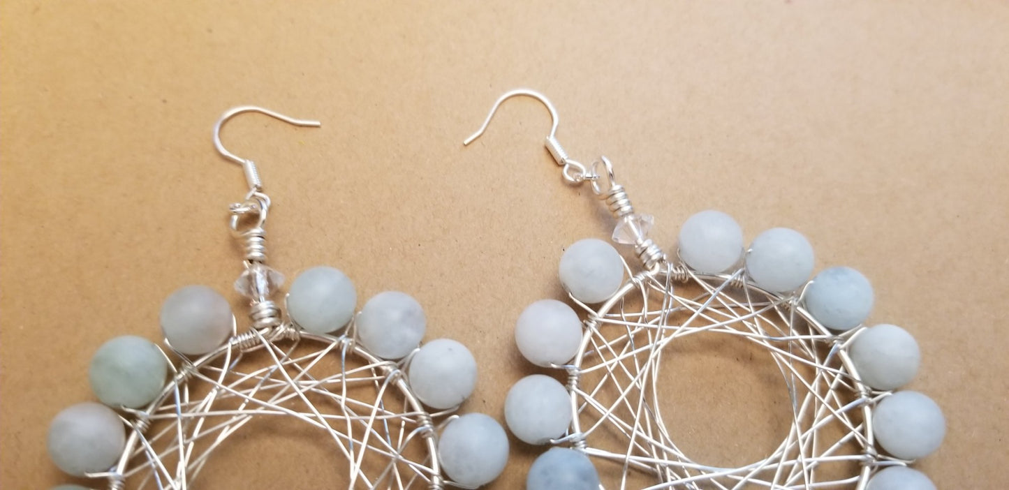 Handmade Wire Wrapped Earrings