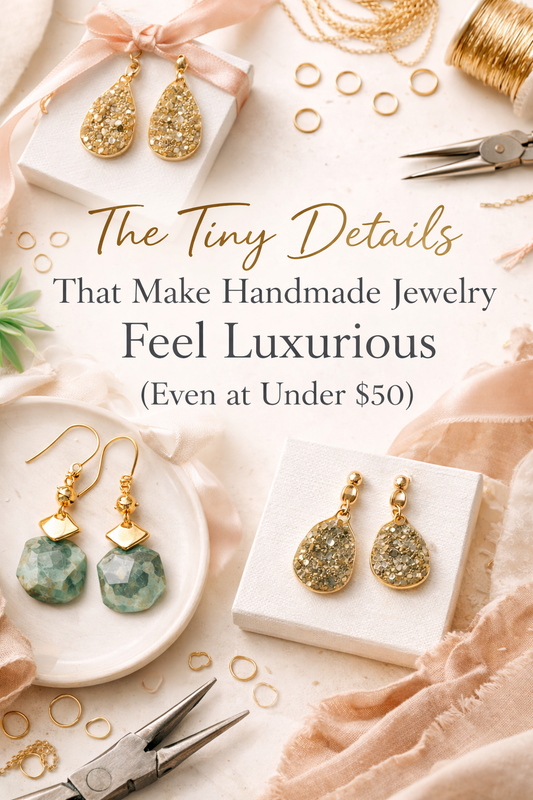 The Tiny Details That Make Handmade Jewelry Feel Luxurious (Even at Under $50)