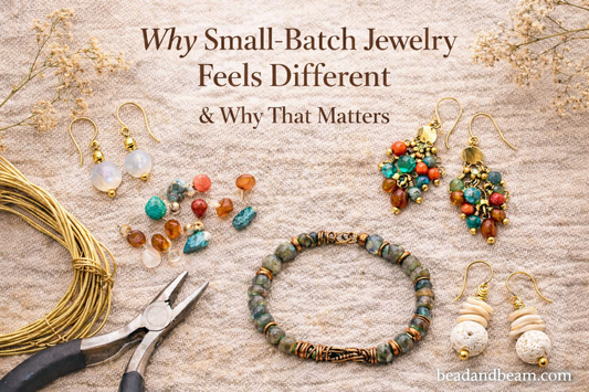 Why Small-Batch Jewelry Feels Different (And Why That Matters)