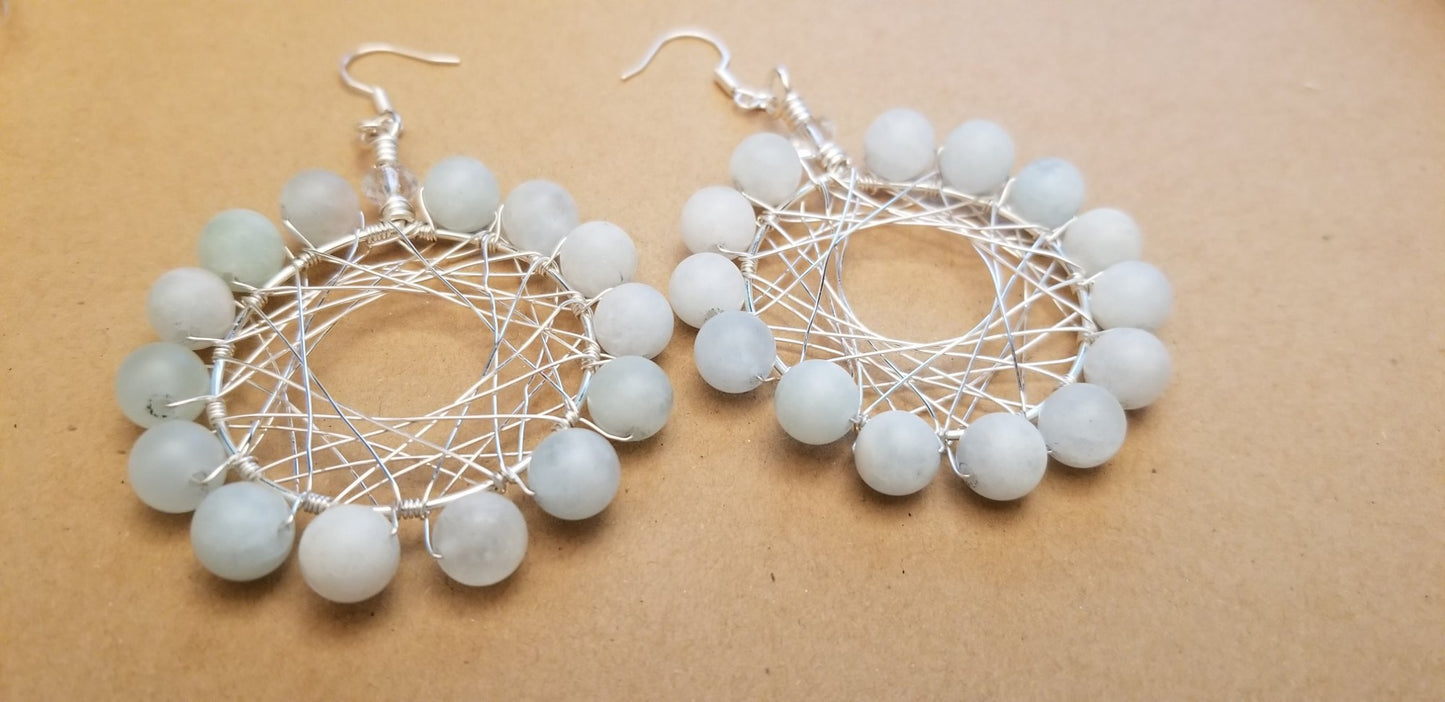 Handmade Wire Wrapped Earrings