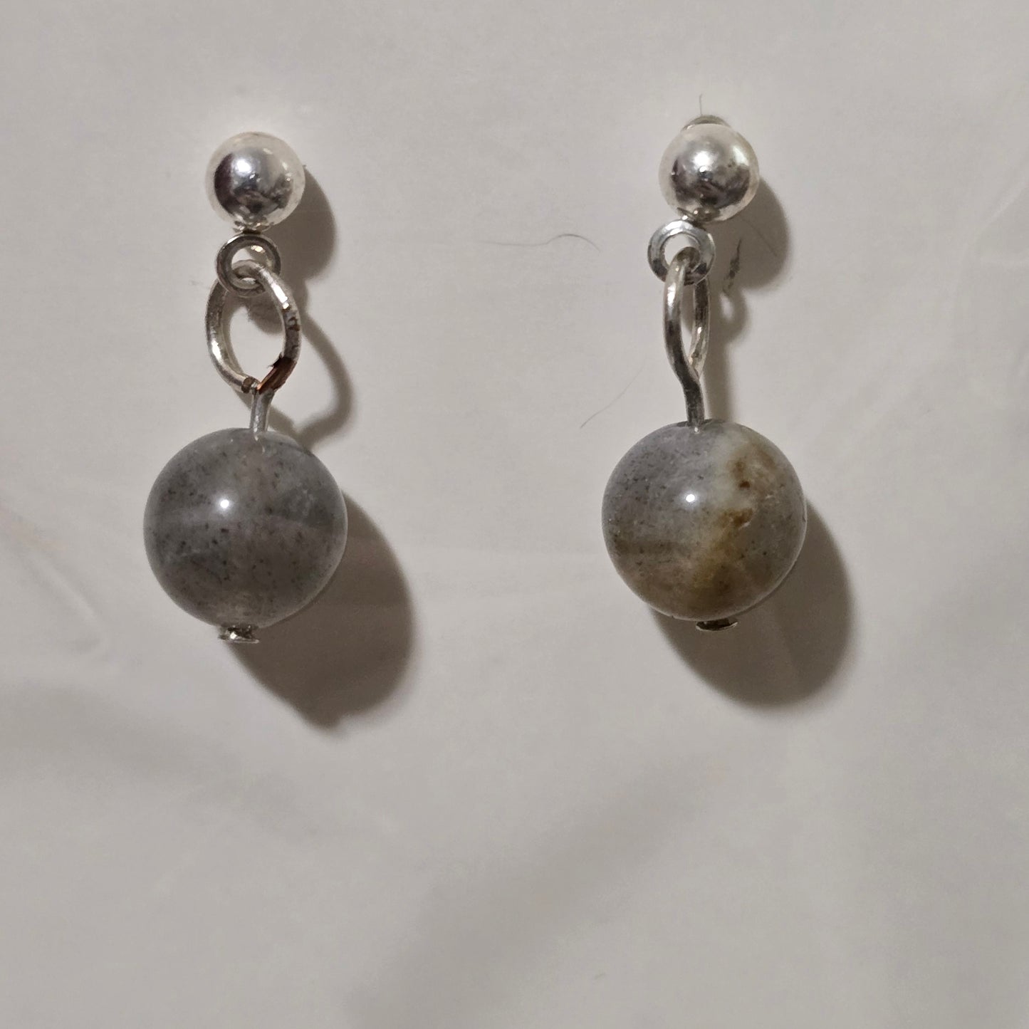 Handmade Labradorite Drop Earrings