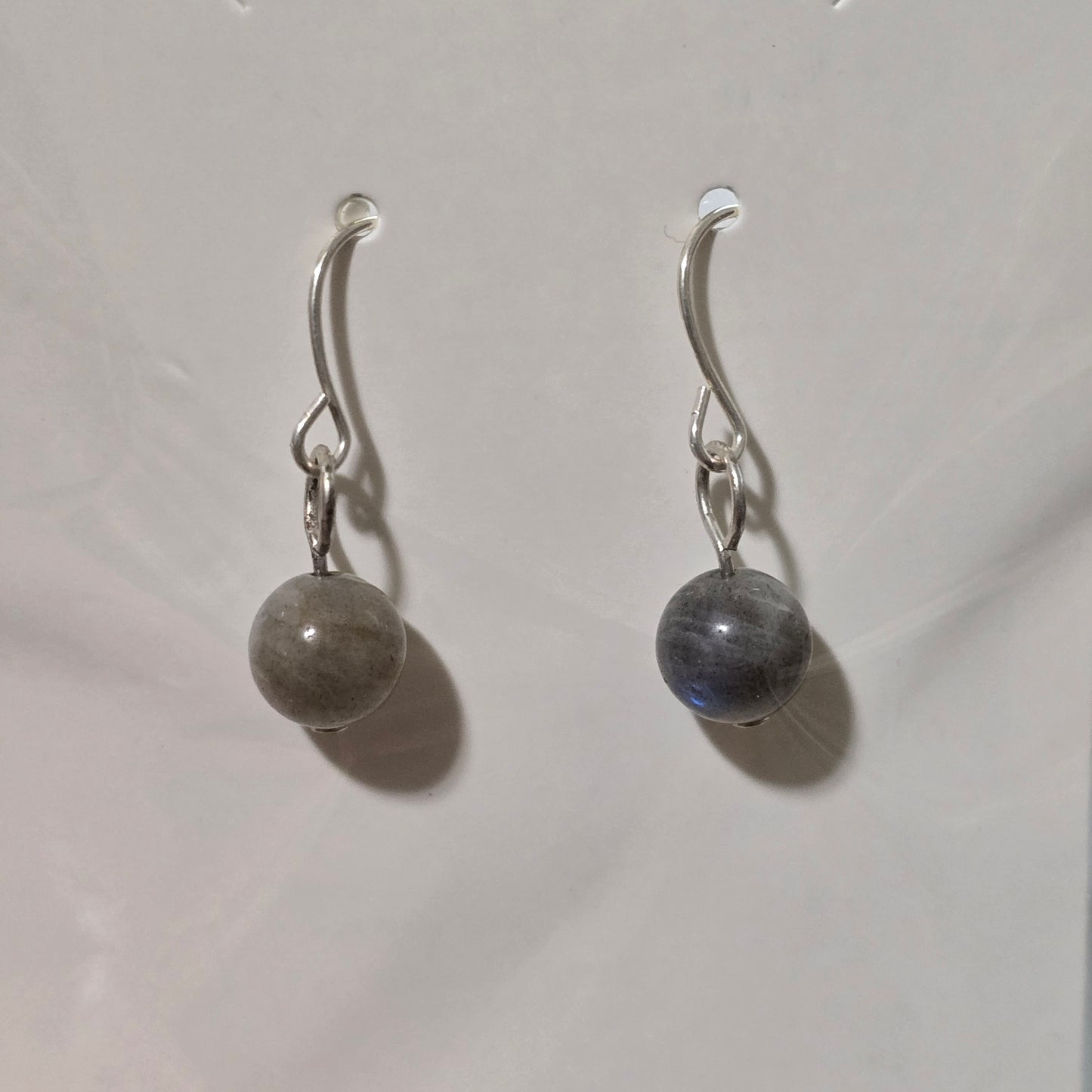 Handmade Labradorite Drop Earrings